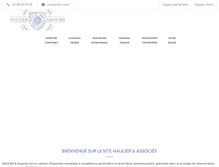 Tablet Screenshot of naulier-associes.com